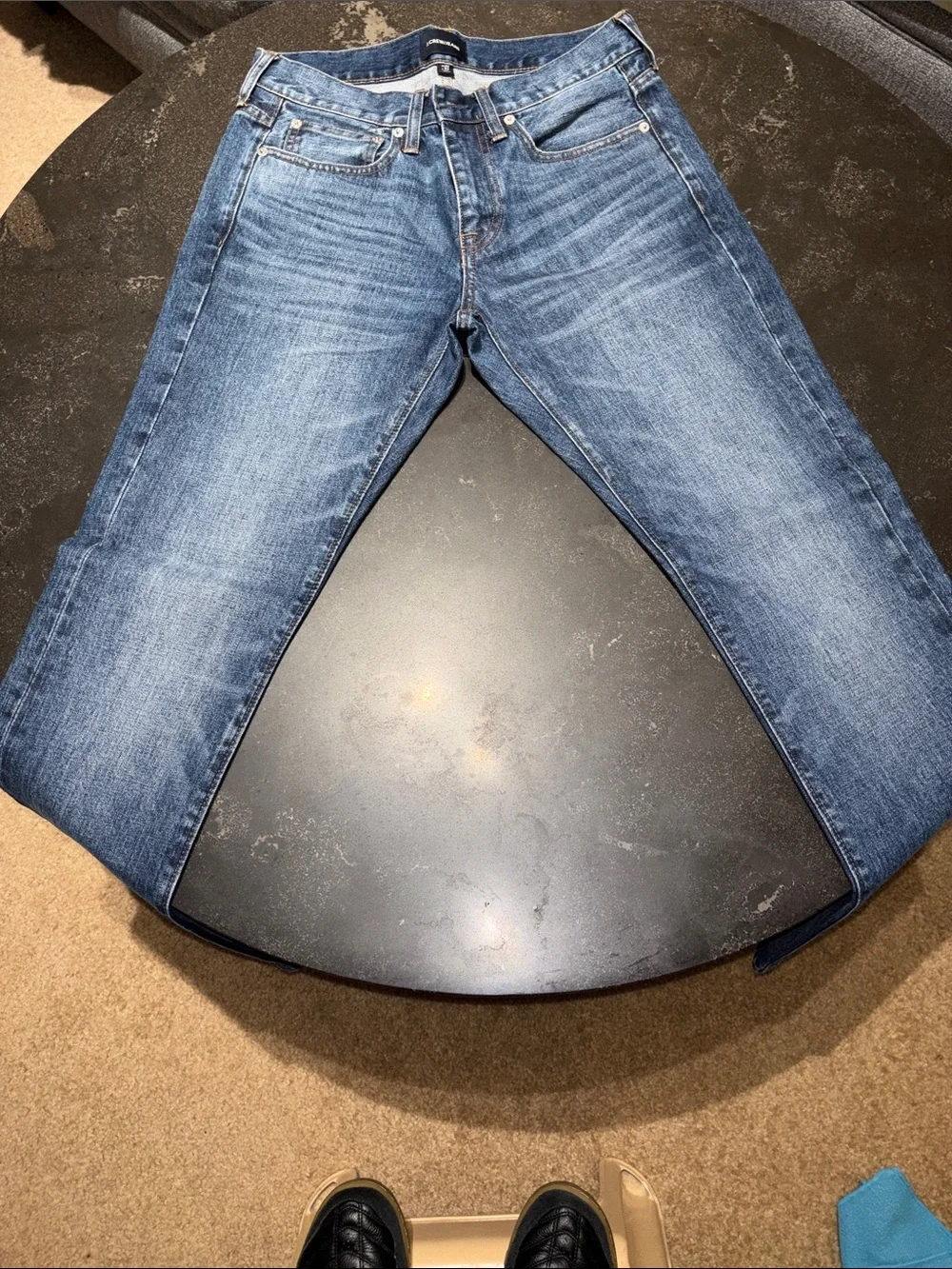 J. Crew Slim Straight Blue Denim Jeans